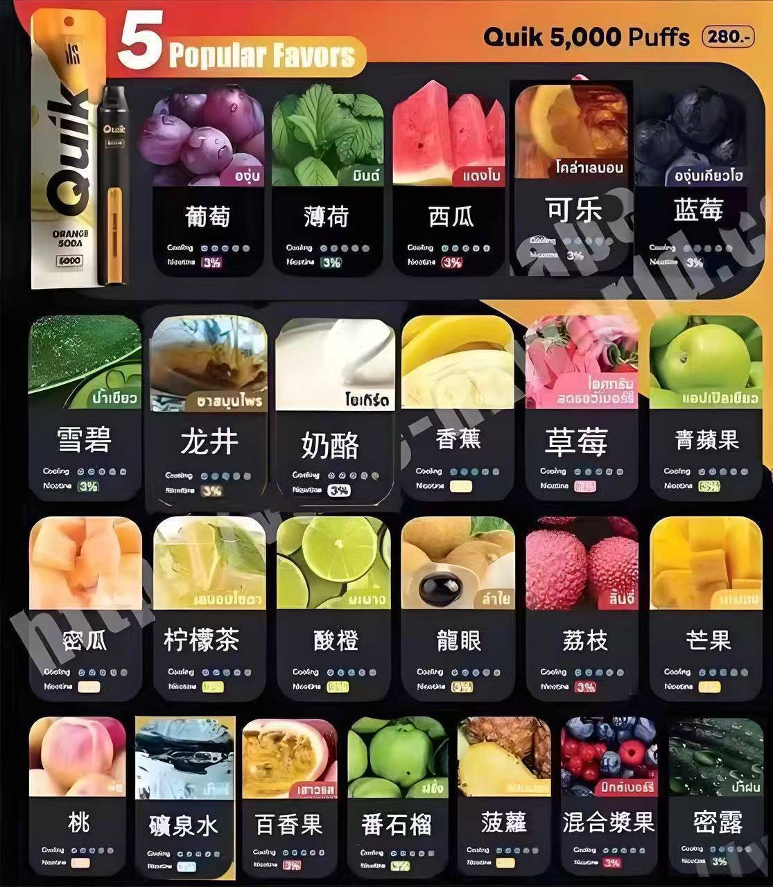 泰国原厂小黑条  【精工】